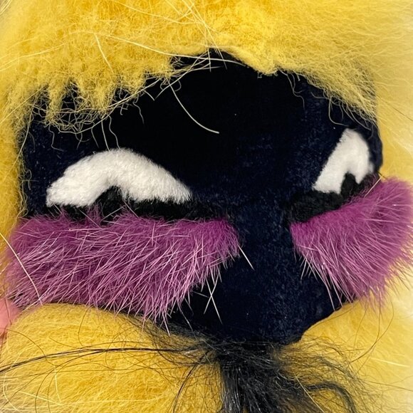 Fendi Fox Fur Yelly Bug Bag Charm/Key Chain (JB1308) - Picture 3 of 4